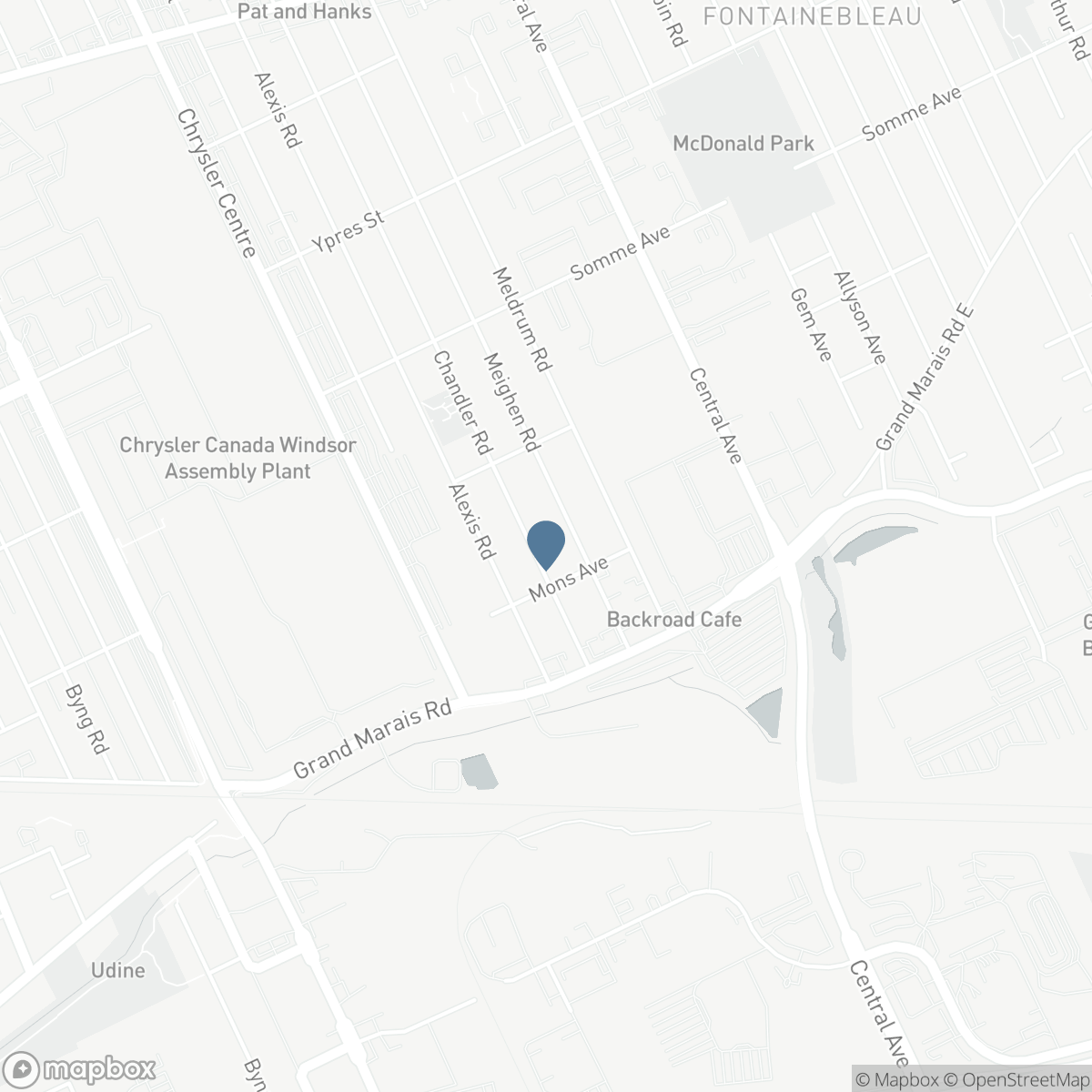 2670 CHANDLER ROAD, Windsor, Ontario N8W 4B3